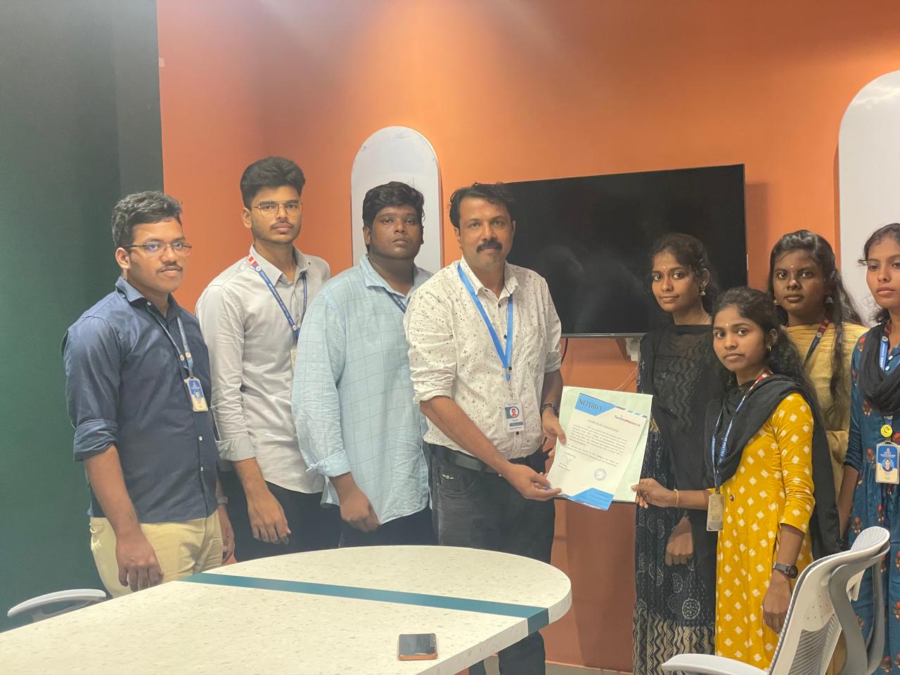 Internship/projects in chennai