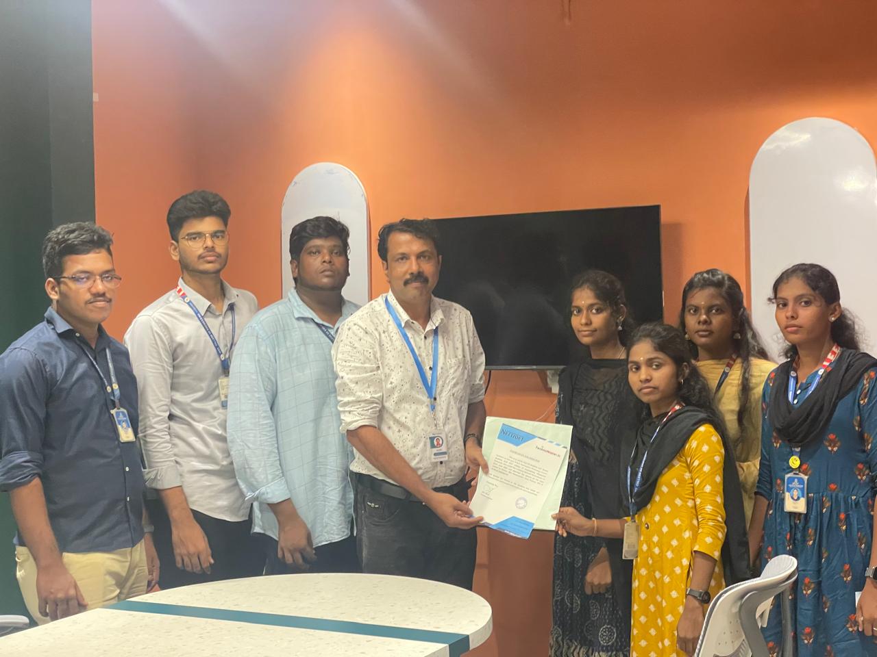 Internship/projects in thrissur